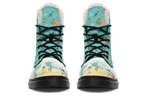 Adorable Sewing Nook Winter Boots
