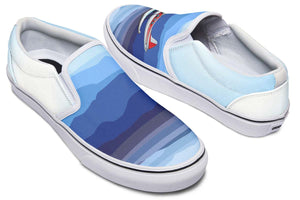 Pontoon Plane Pilot Slip-On Shoes