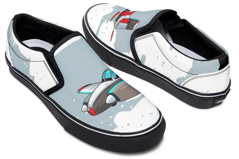 Vintage Air Force Pilot Slip-On Shoes
