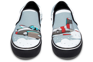 Vintage Air Force Pilot Slip-On Shoes
