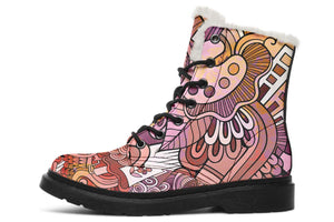 Colorful Art Winter Boots