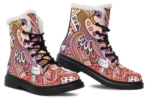 Colorful Art Winter Boots