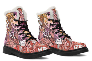 Colorful Art Winter Boots
