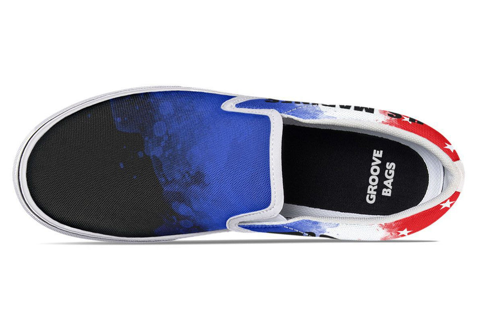 Marines Flag Slip-On Shoes
