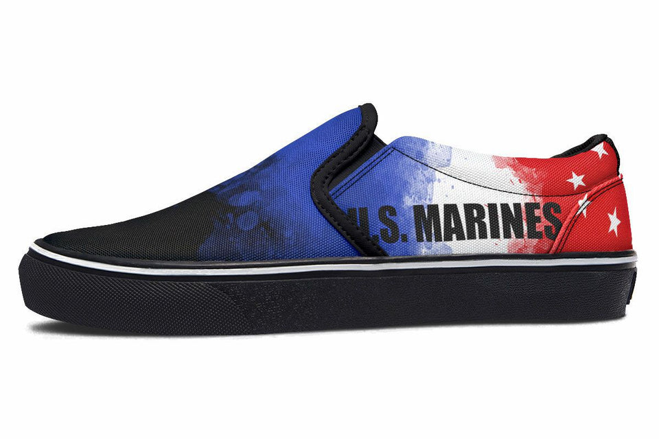 Marines Flag Slip-On Shoes