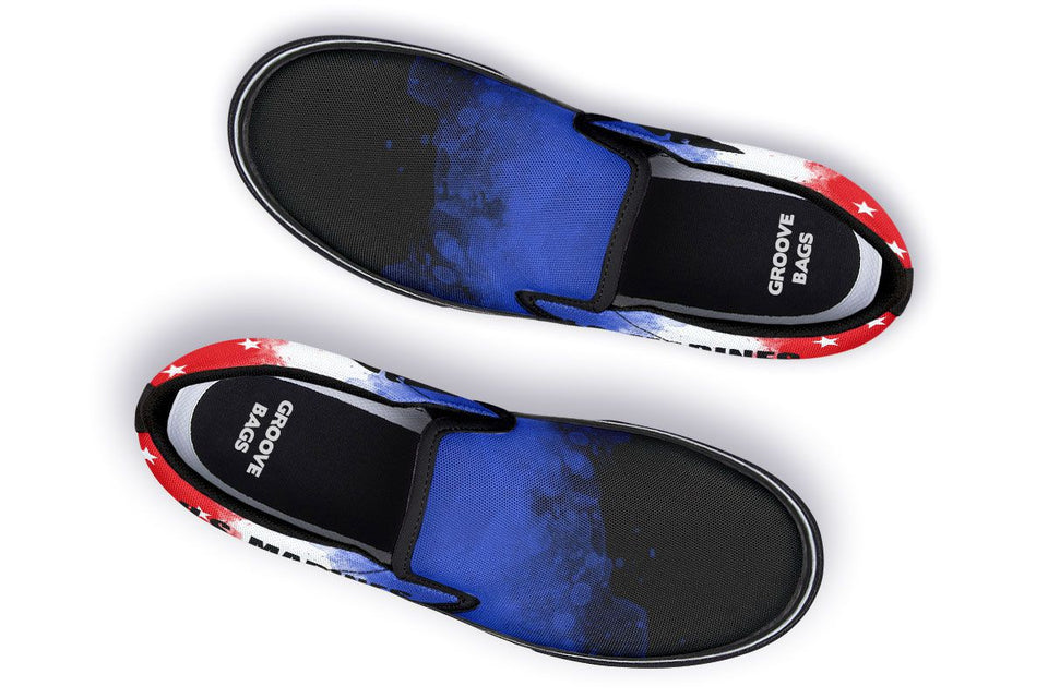 Marines Flag Slip-On Shoes