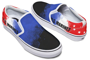 Marines Flag Slip-On Shoes