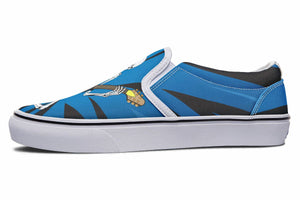 Skeleton Guitar Slip-On Shoes