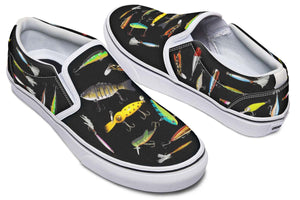 Fishing Lures Slip-On Shoes