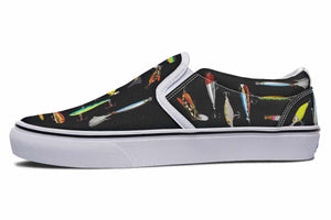 Fishing Lures Slip-On Shoes