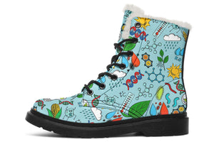 Environmental Blue Winter Boots