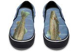 Rainbow Trout Fishing Slip-On Shoes
