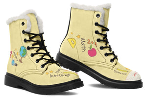 Elementary School Teacher 2nd Grade Winter Boots