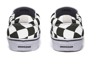 Skull Mechanic Slip-On Shoes