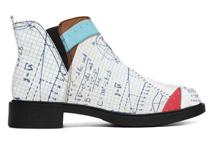 Math Notes Neat Vibe Boots