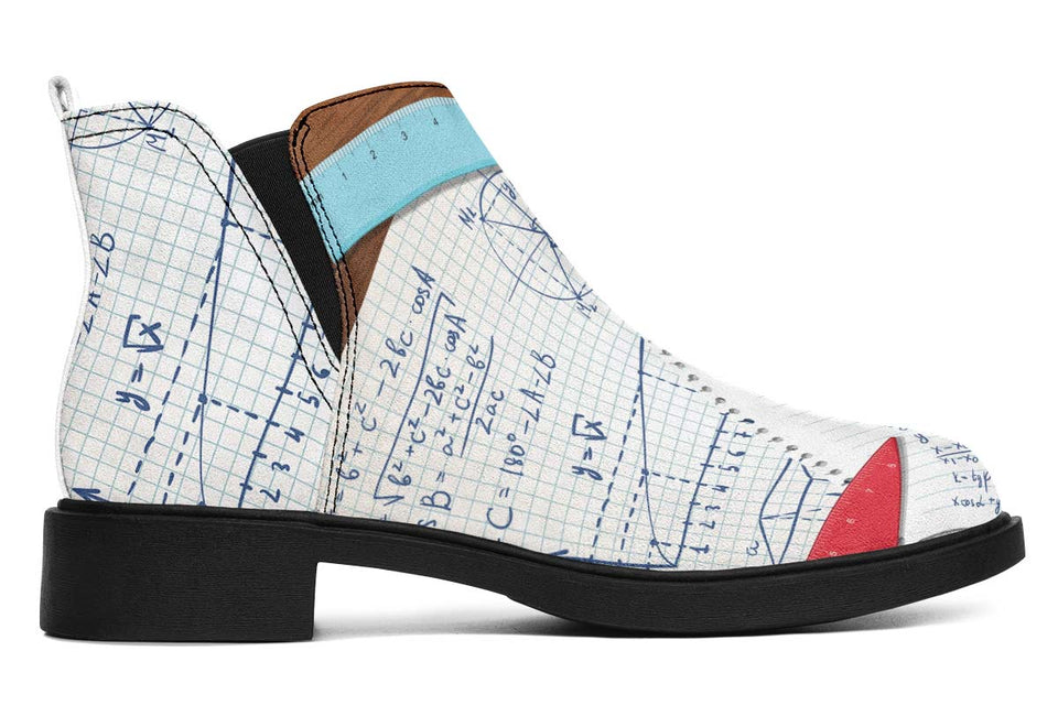 Math Notes Neat Vibe Boots