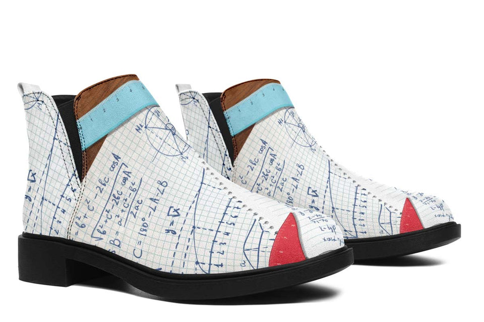 Math Notes Neat Vibe Boots
