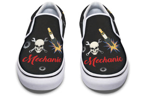 Vintage Mechanic Slip-On Shoes