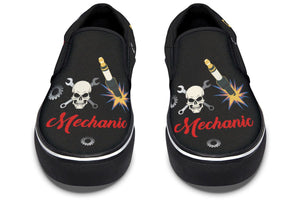 Vintage Mechanic Slip-On Shoes