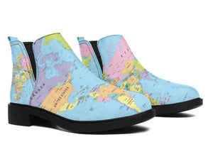Geography Globe Neat Vibe Boots