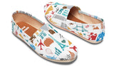 Travel Stickers Casual Shoes