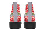 Floral Boston Terrier Neat Vibe Boots